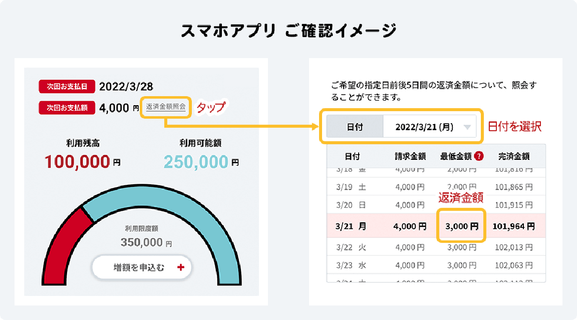 スマホアプリ確認イメージ