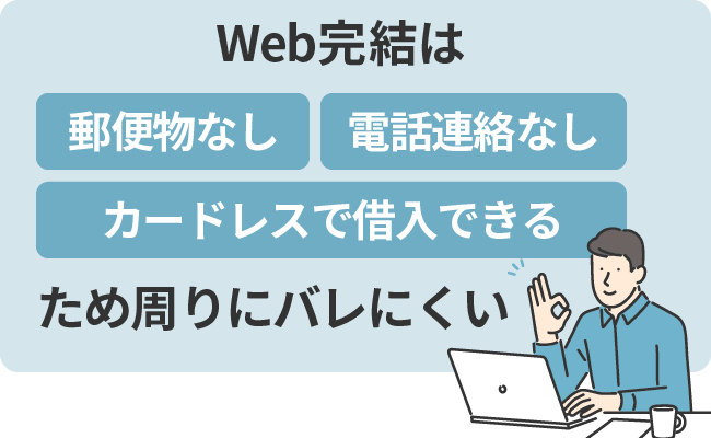 Web完結は周りにバレにくい